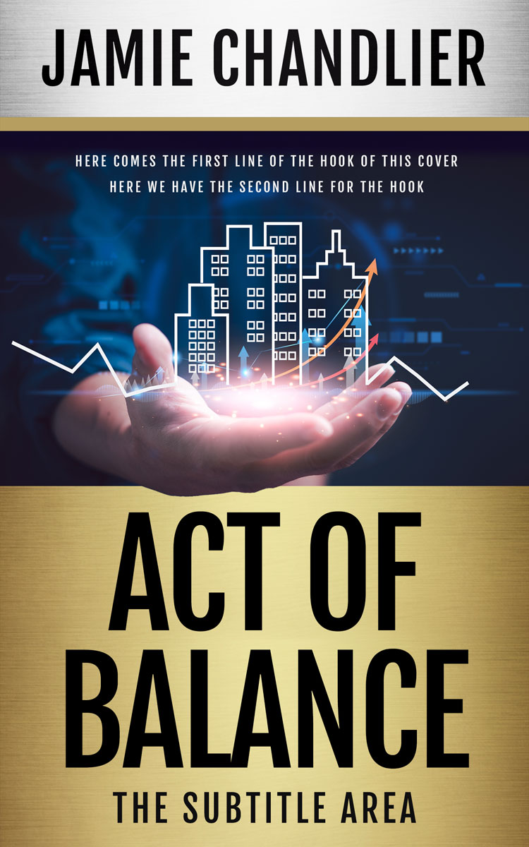 2D view of Premade Business Book Cover - Big Stone