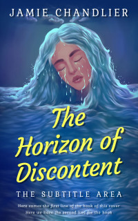 2D view of Premade Romance Book Cover - Bay Of Many