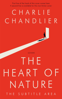 2D view of Premade Literary Fiction Book Cover - Alizarin Crimson