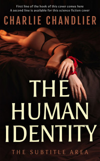 2D view of Premade Erotica Book Cover - Tan