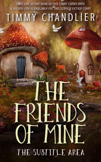 2D view of Premade Fantasy Book Cover - Cedar