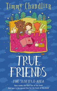 2D view of Premade Children's Book Cover - Azure