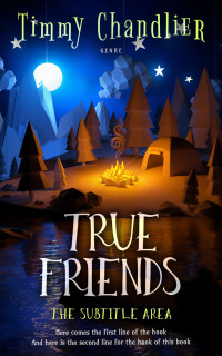 2D view of Premade Children's Book Cover - Gondola