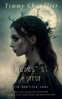 2D view of Premade Fantasy Book Cover - Outer Space