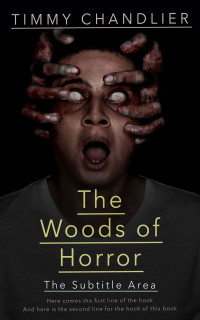 2D view of Premade Horror Book Cover - Cod Gray