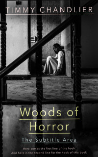 2D view of Premade Horror Book Cover - Cod Gray