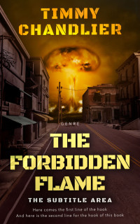 2D view of Premade Apocalyptica Book Cover - Coffee Bean