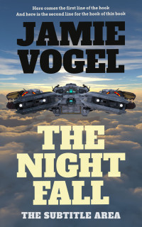 2D view of Premade Science Fiction Book Cover - Shuttle Gray