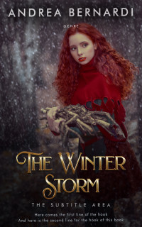 2D view of Premade Fantasy Book Cover - Cocoa Brown