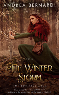 2D view of Premade Fantasy Book Cover - Cedar