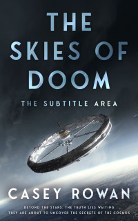 2D view of Premade Science Fiction Book Cover - Shark