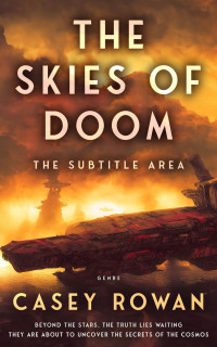 2D view of Premade Apocalyptica Book Cover - Cocoa Bean