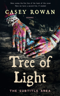 2D view of Premade Nature Book Cover - Rodeo Dust