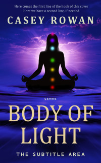 2D view of Premade Health & Mind & Body Book Cover - Jacksons Purple