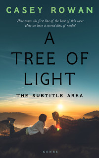 2D view of Premade Romance Book Cover - Pickled Bluewood