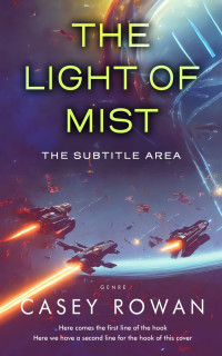 2D view of Premade Science Fiction Book Cover - Mulled Wine