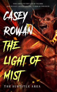 2D view of Premade Horror Book Cover - Whiskey