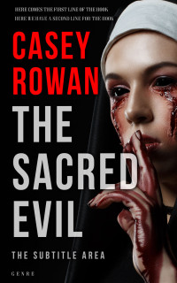 2D view of Premade Horror Book Cover - Gondola