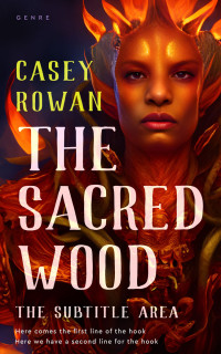 2D view of Premade Fantasy Book Cover - Apricot