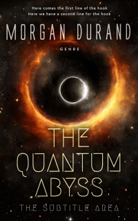 2D view of Premade Science Fiction Book Cover - Eternity