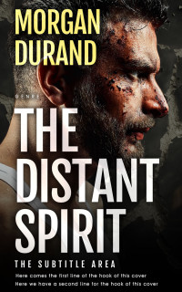 2D view of Premade Action & Adventure Book Cover - Bone