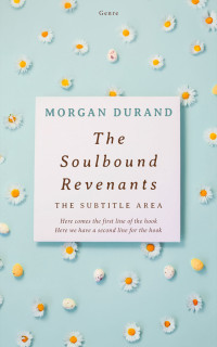 2D view of Premade Poetry Book Cover - Nebula