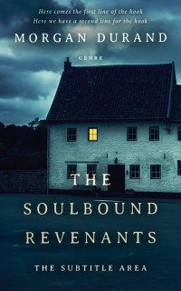 2D view of Premade Mystery & Thriller & Suspense Book Cover - Black