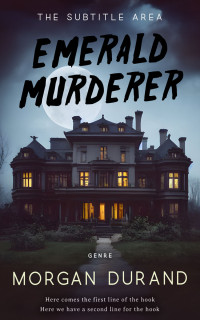 2D view of Premade Horror Book Cover - Baltic Sea