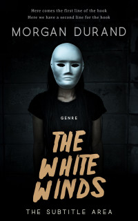 2D view of Premade Mystery & Thriller & Suspense Book Cover - Woodsmoke