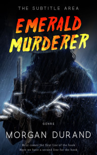 2D view of Premade Mystery & Thriller & Suspense Book Cover - Bunker