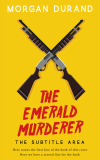 2D view of Premade Mystery & Thriller & Suspense Book Cover - Ripe Lemon