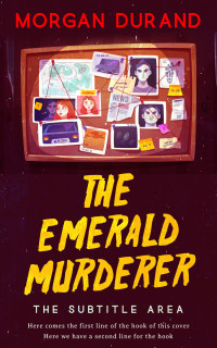 2D view of Premade Mystery & Thriller & Suspense Book Cover - Rob Roy