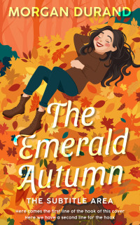2D view of Premade Chick Lit Book Cover - Zest