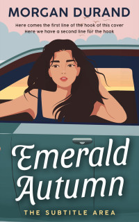 2D view of Premade Teen & Young Adult Book Cover - Cameo