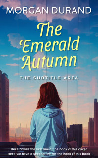 2D view of Premade Teen & Young Adult Book Cover - Wedgewood