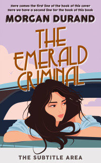 2D view of Premade Teen & Young Adult Book Cover - Thunder