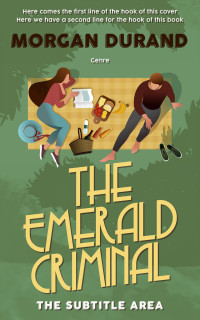 2D view of Premade Romance Book Cover - Glade Green