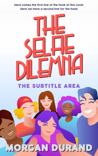 2D view of Premade Teen & Young Adult Book Cover - Scampi