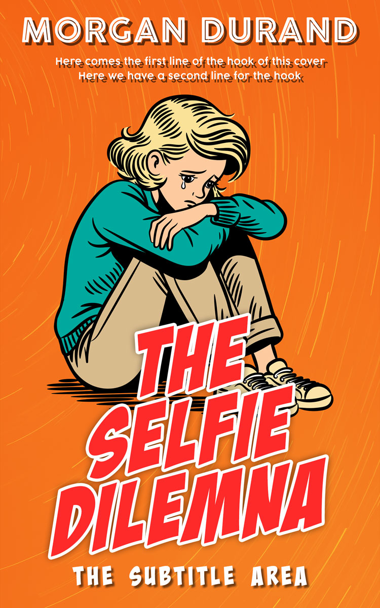 2D view of Premade Teen & Young Adult Book Cover - Tango