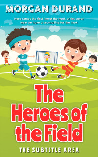 2D view of Premade Children's Book Cover - Earls Green