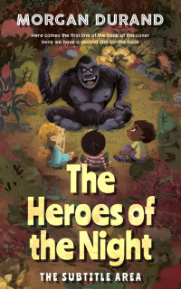 2D view of Premade Children's Book Cover - English Walnut