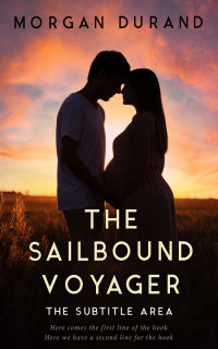 2D view of Premade Romance Book Cover - Tumbleweed