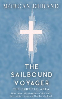 2D view of Premade Religion & Spirituality Book Cover - Hippie Blue