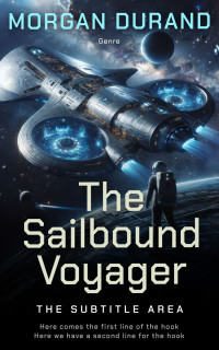 2D view of Premade Science Fiction Book Cover - Mirage