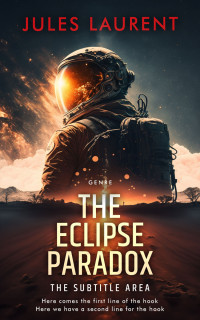 2D view of Premade Science Fiction Book Cover - Mine Shaft