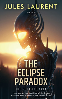 2D view of Premade Science Fiction Book Cover - Calico