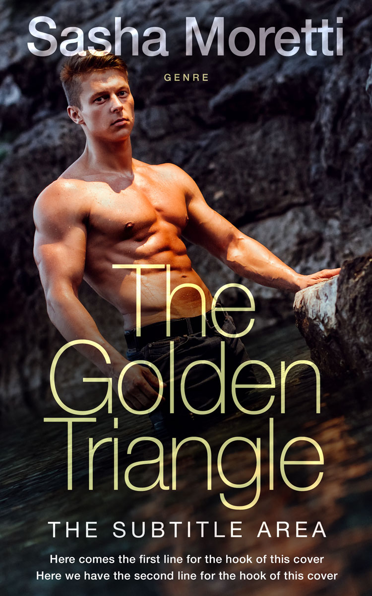 2D view of Premade Erotica Book Cover - Thunder