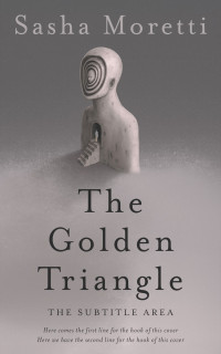 2D view of Premade Surreal Book Cover - Gray