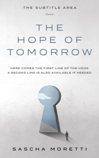 2D view of Premade Abstract Book Cover - Alto