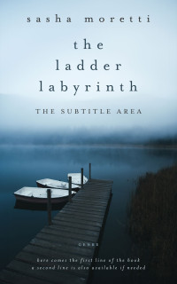 2D view of Premade Nature Book Cover - Jagged Ice